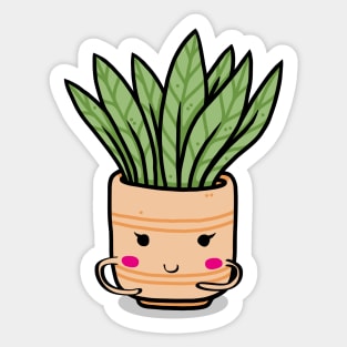 Cute adorable plant Sticker